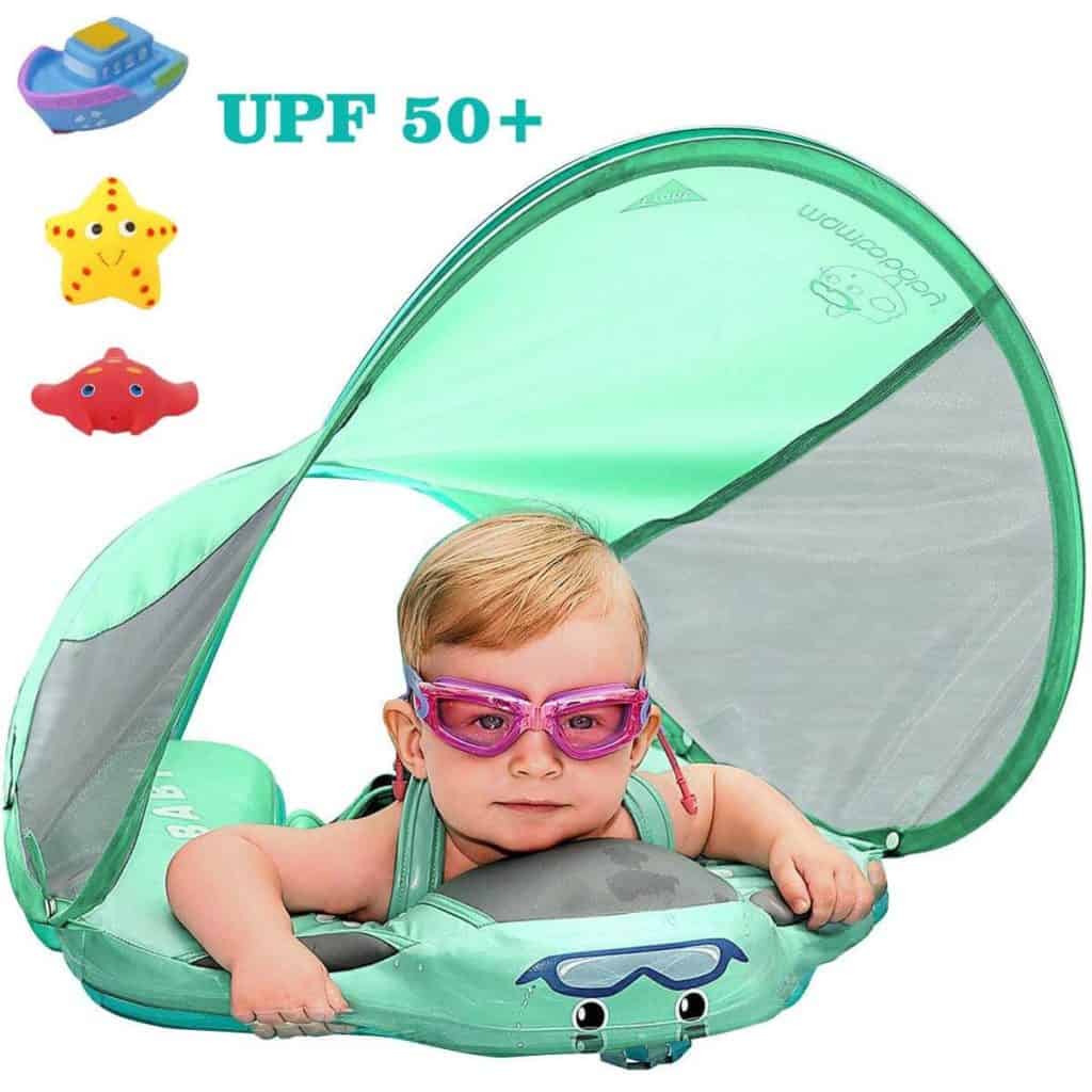 baby swimming device