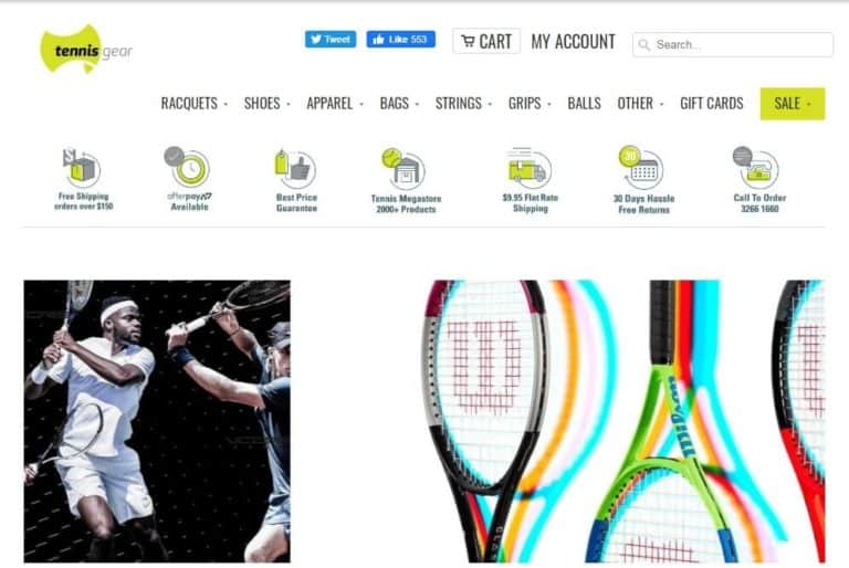 5+ Best Tennis Stores In Australia (Top Picks For 2022)