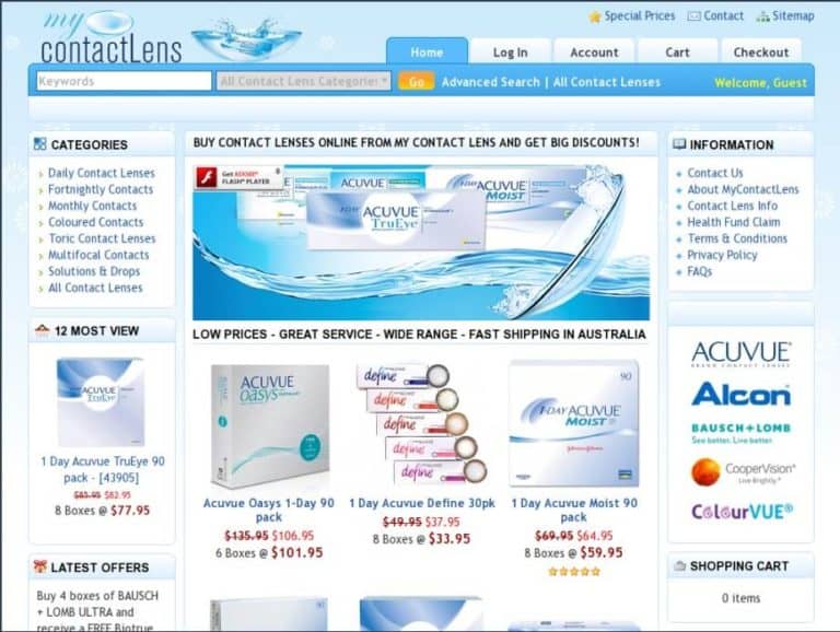 5+ Best Contact Lens Stores Australia In 2022 (Reviews)