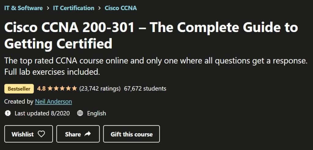 5+ Best Cisco CCNA Courses Online In Australia For 2022